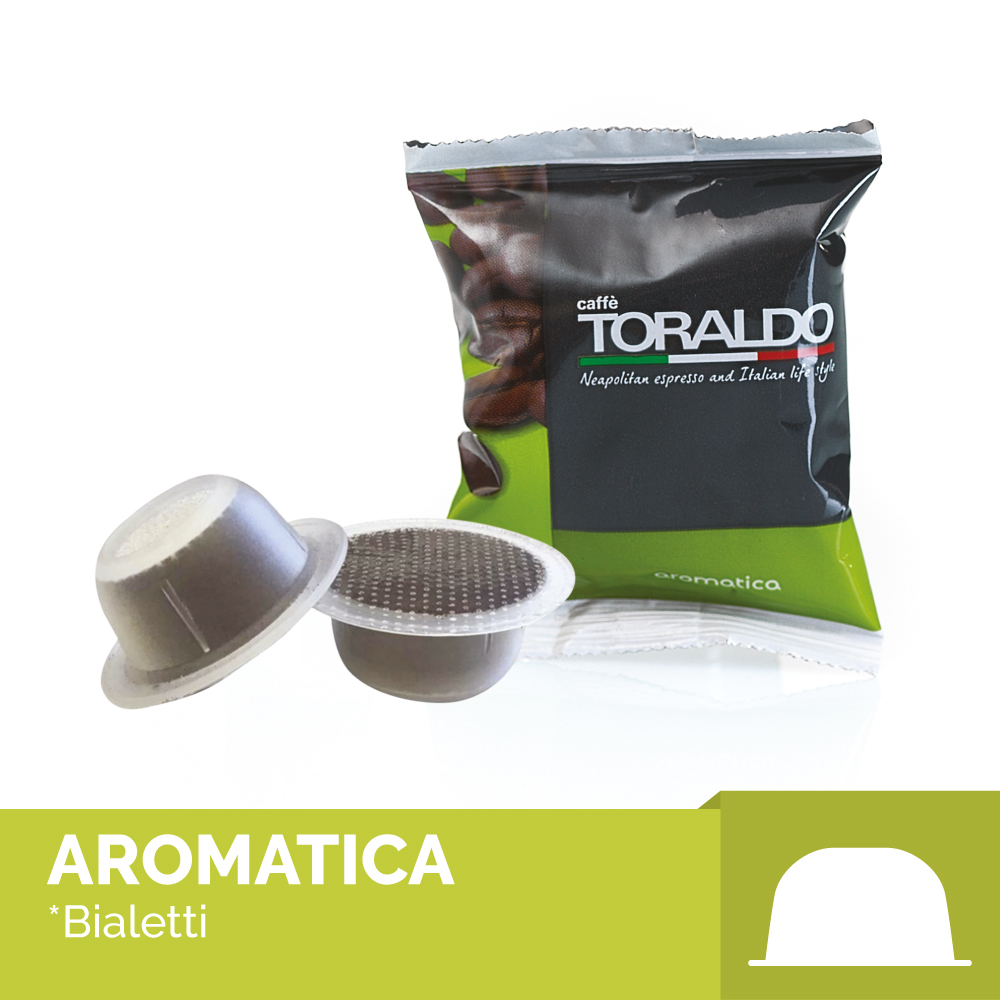 Capsule Compatibili Bialetti* - Miscela Aromatica 1 Box (100 pezzi)