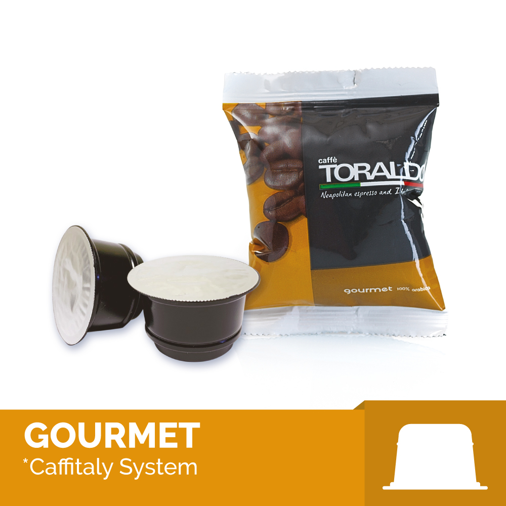 Capsule Compatibili Caffitaly* - Miscela Gourmet 100% Arabica 1 Box (100 pezzi)