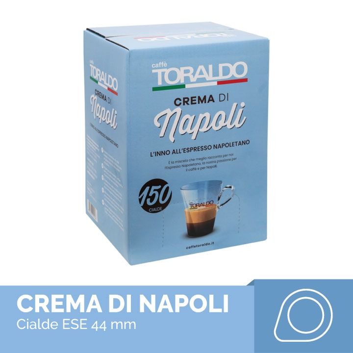 18 Cialde Caffè Toraldo Tisana Tè Curcuma, Limone e Miele, ESE 44mm