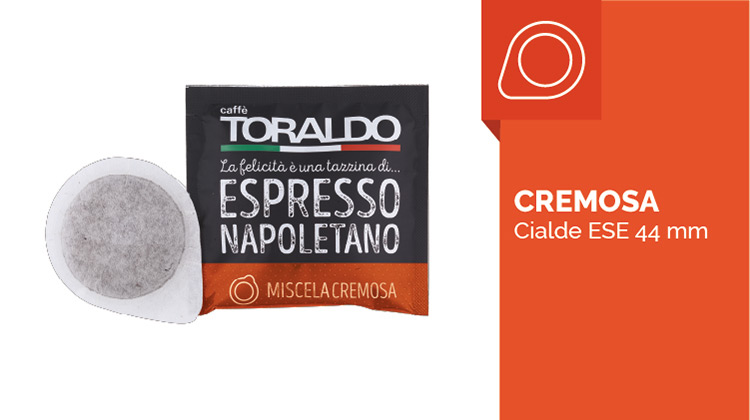 Caffè Toraldo Napoletano Espresso Miscela Arabica 150 Cialde - Morena